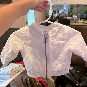 Baby girl Zip up New without tags